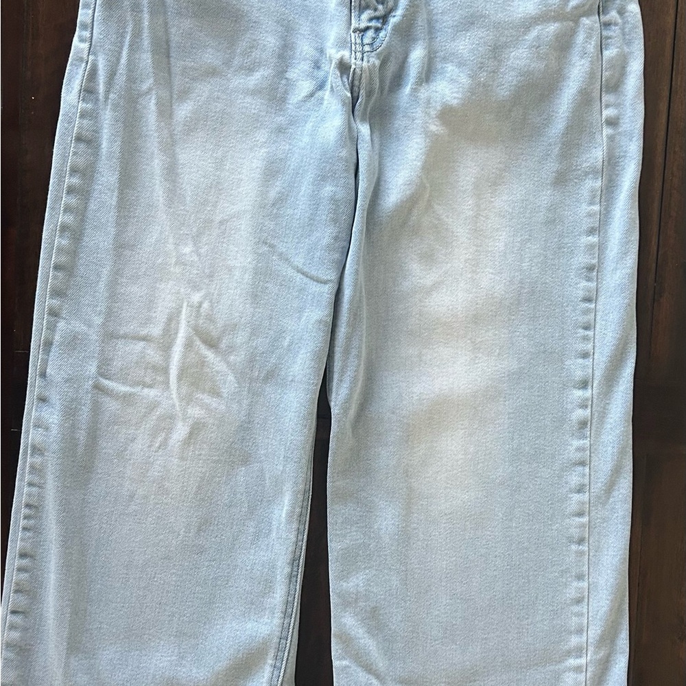 Just USA Light Blue Ankle Crop Jeans